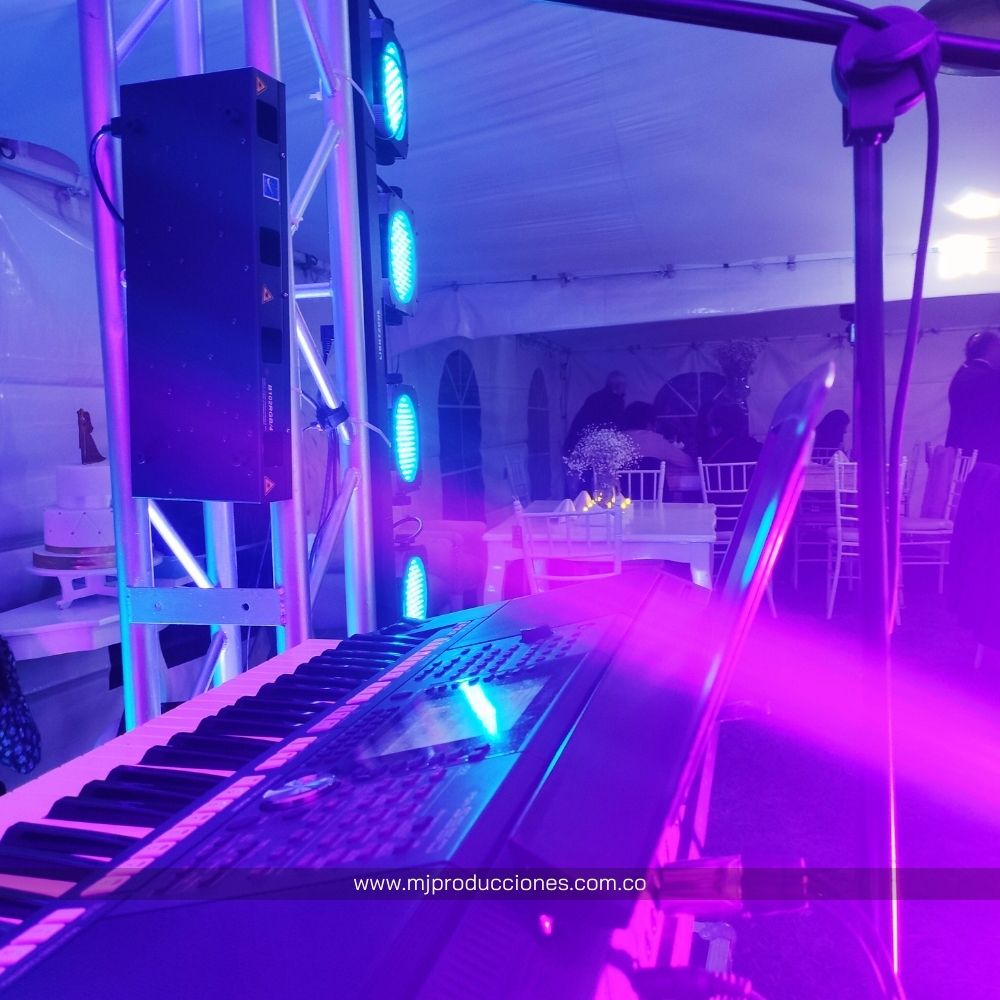 alquiler de equipos de iluminacion para eventos